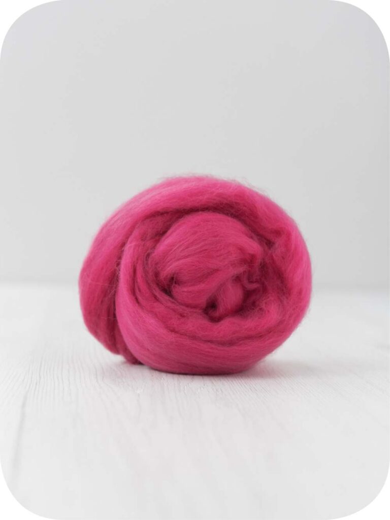 Merino vilna – Raspberry